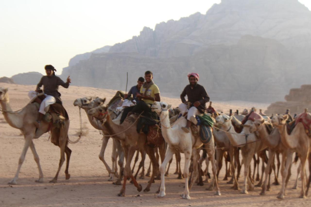 Salman Zwaidh Camp Hotell Wadi Rum Exteriör bild